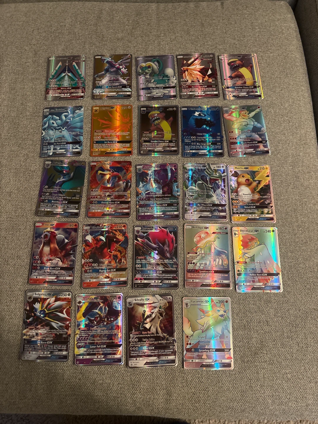 Collection of 73 FAKE Pokemon GX Trading Cards - photo 3