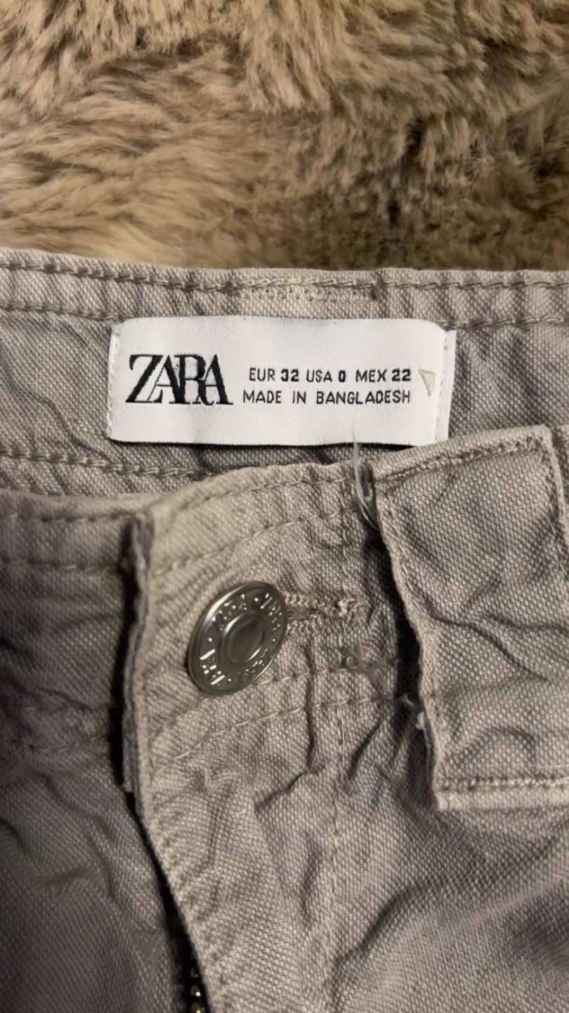 ZARA Cargo Pants Size 0 - photo 3