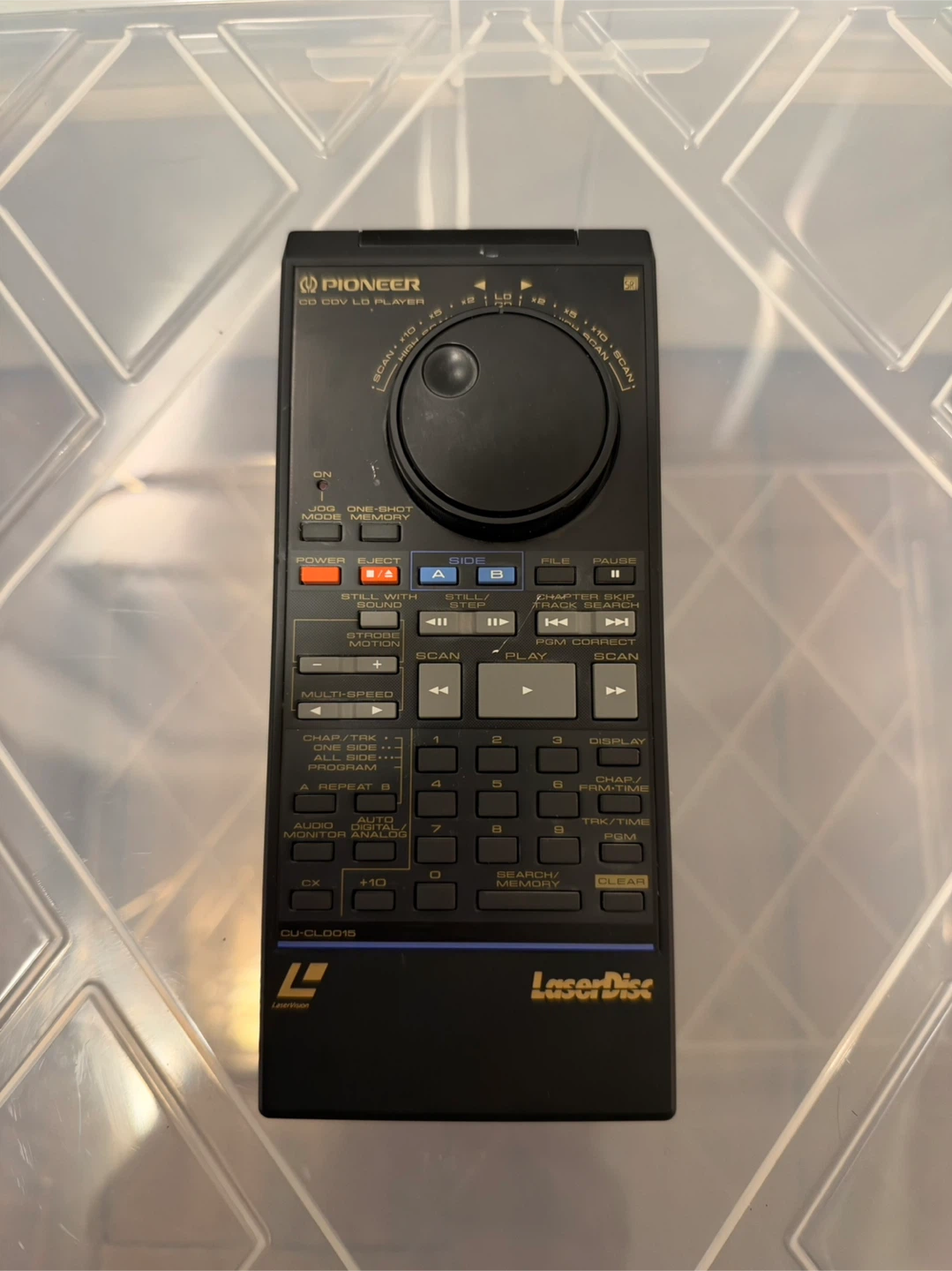 Pioneer CU-CLD15 LaserDisc Player Remote Control