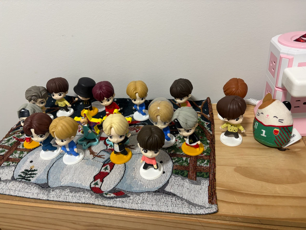 BTS McDonald's Collection Figures