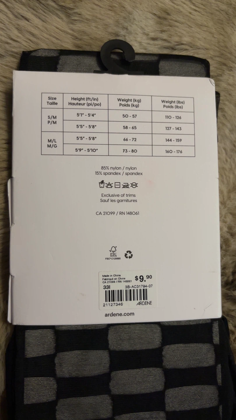 Ardene Fashion Tights - 2 Pack - photo 2