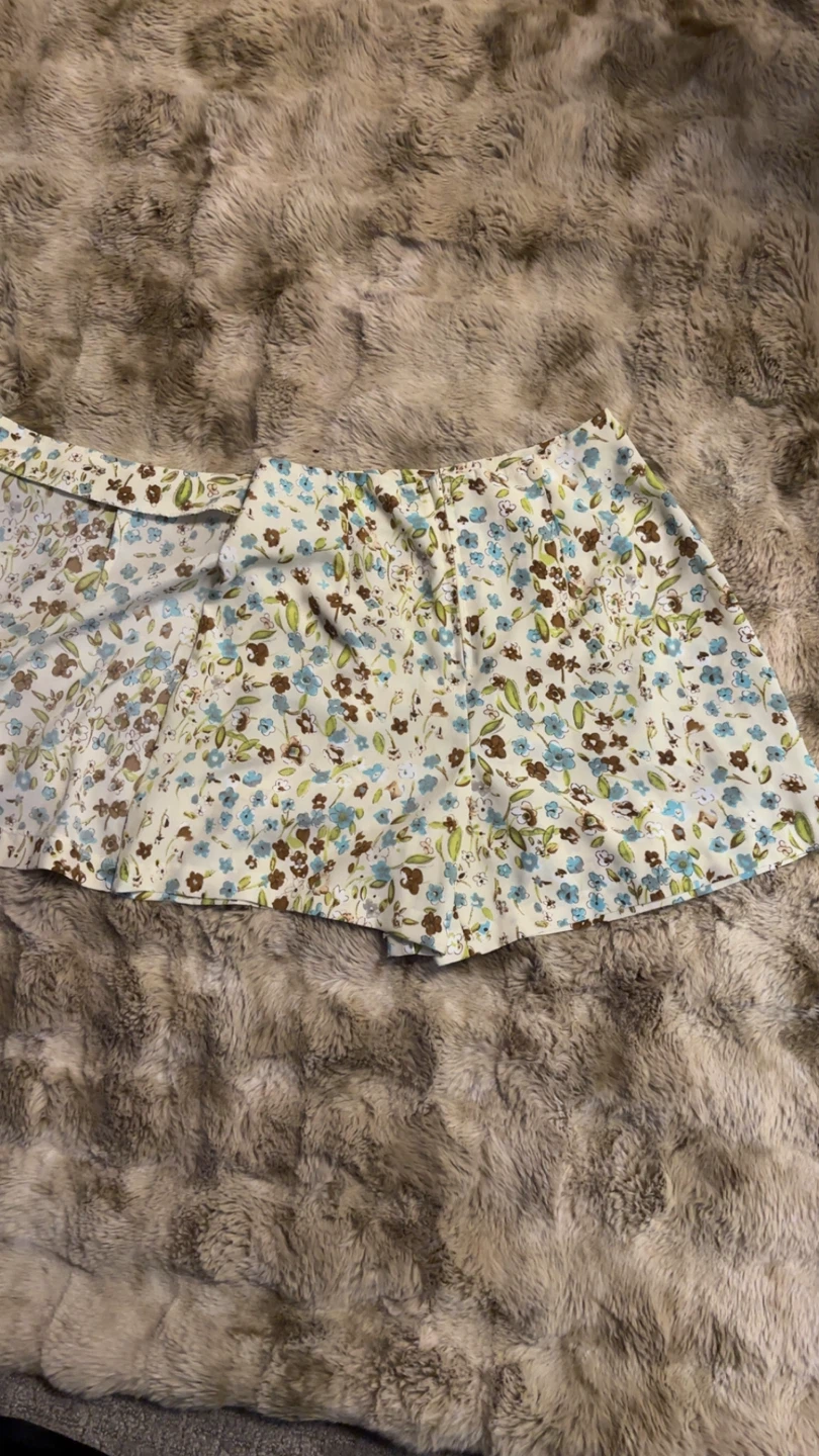 Floral pattern skort - photo 2