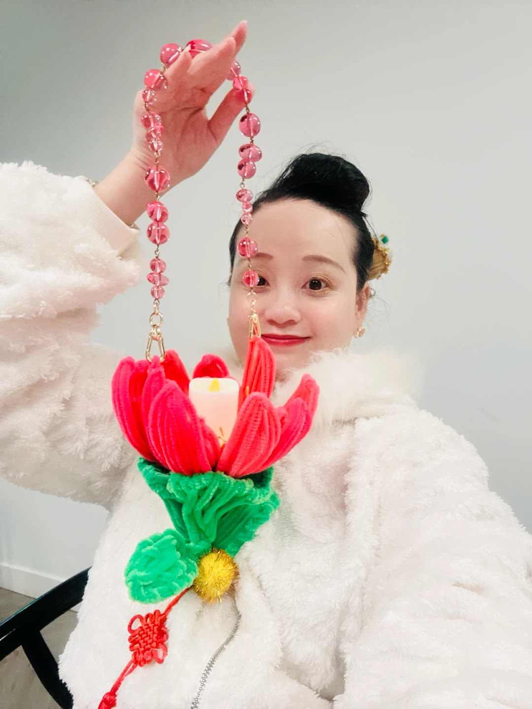 Decorative Flower Handbag-莲花🪷🪷🪷 - photo 3