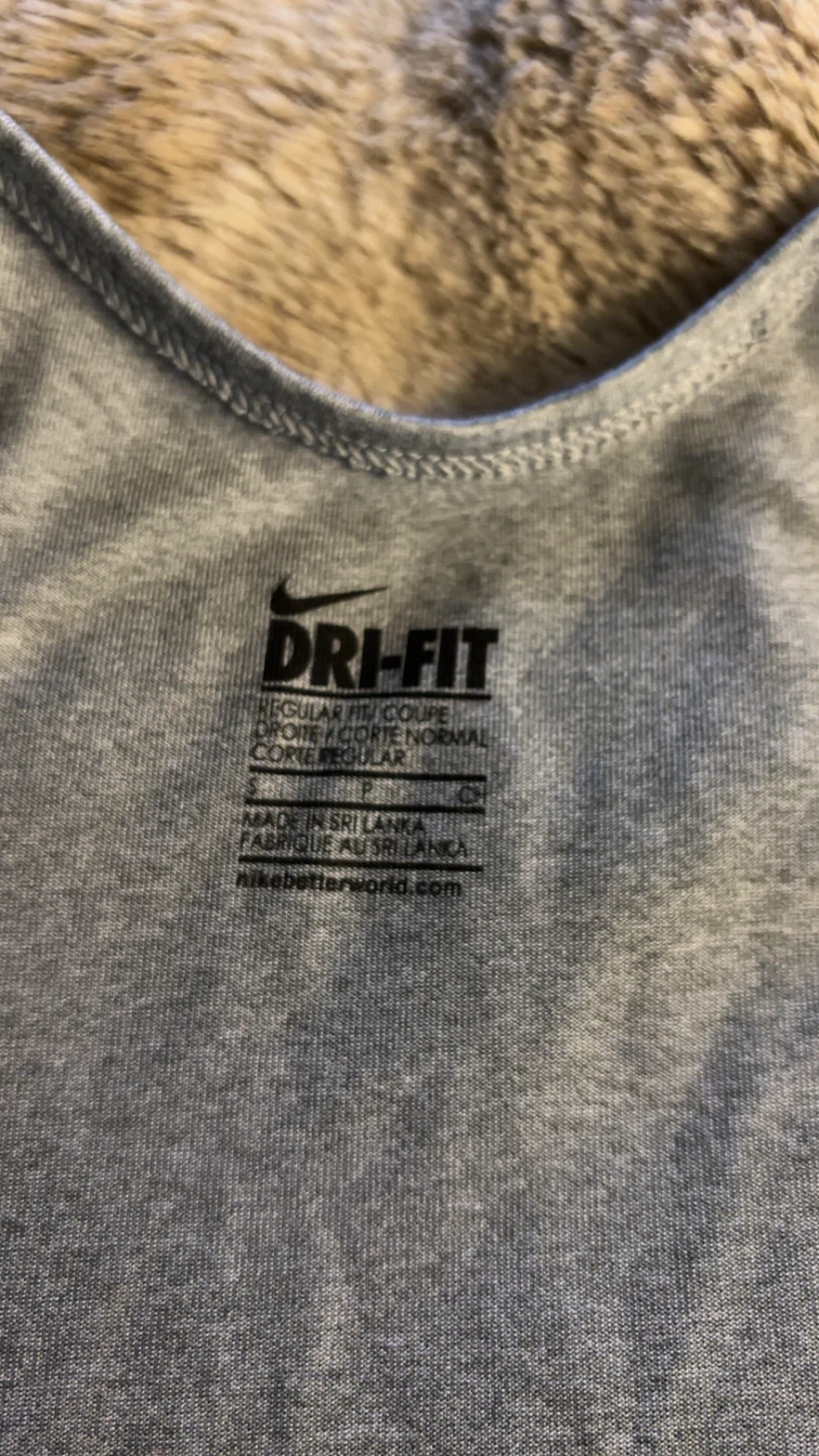 Nike Grey Tank Top - Small - photo 2