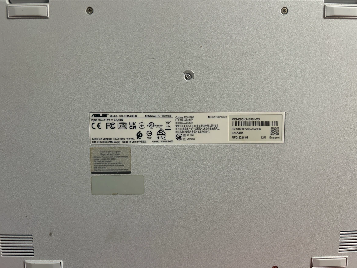 ASUS Chromebook CX1400CK Silver - photo 4