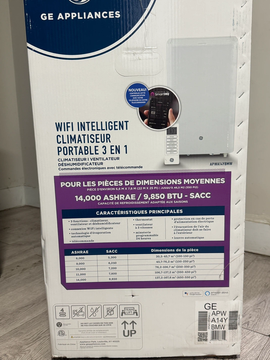 GE Appliances Smart WiFi 3-in-1 Portable Air Conditioner - photo 2