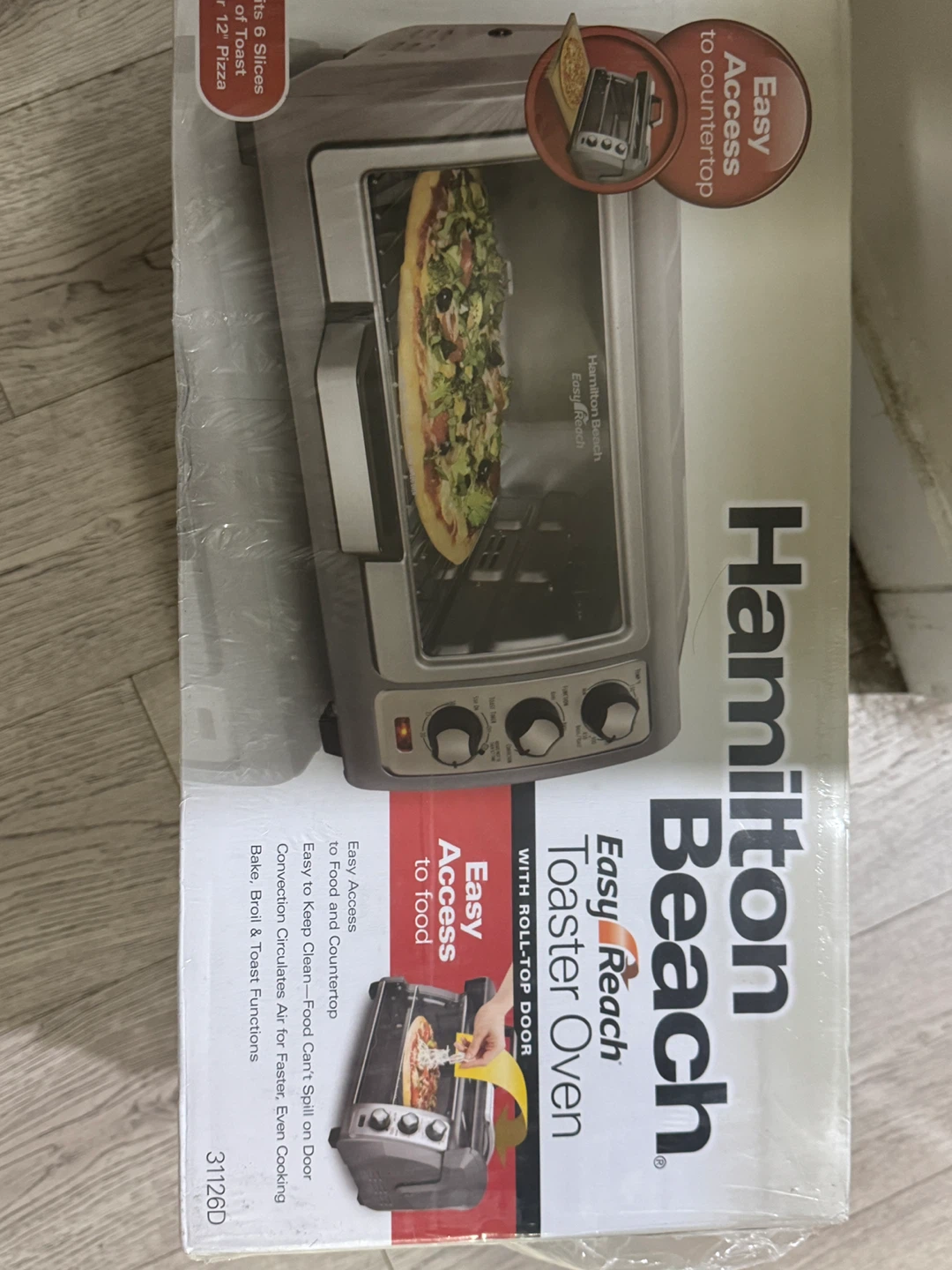 Hamilton Beach Easy Reach Toaster Oven