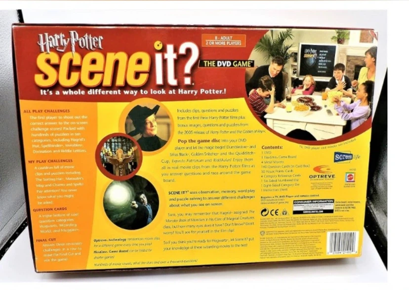 Scene It? Harry Potter DVD Game - photo 2