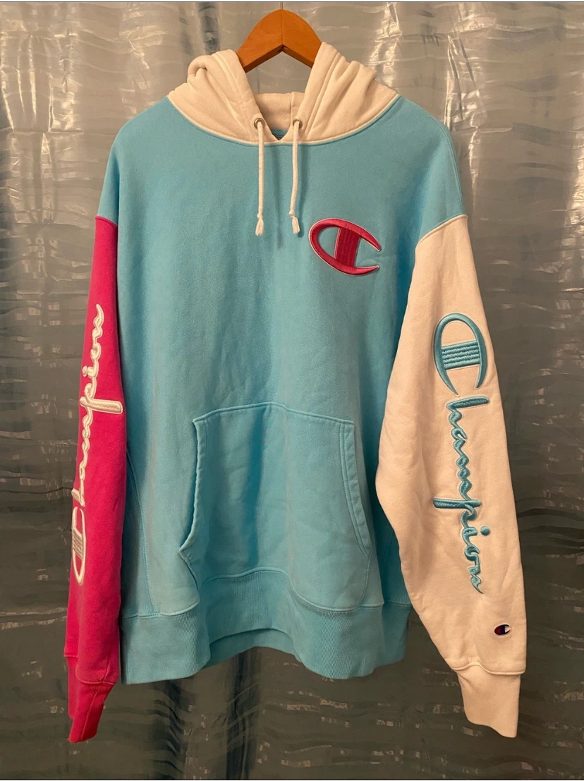 Men's XL Champion Colorblock Pullover Hoodie