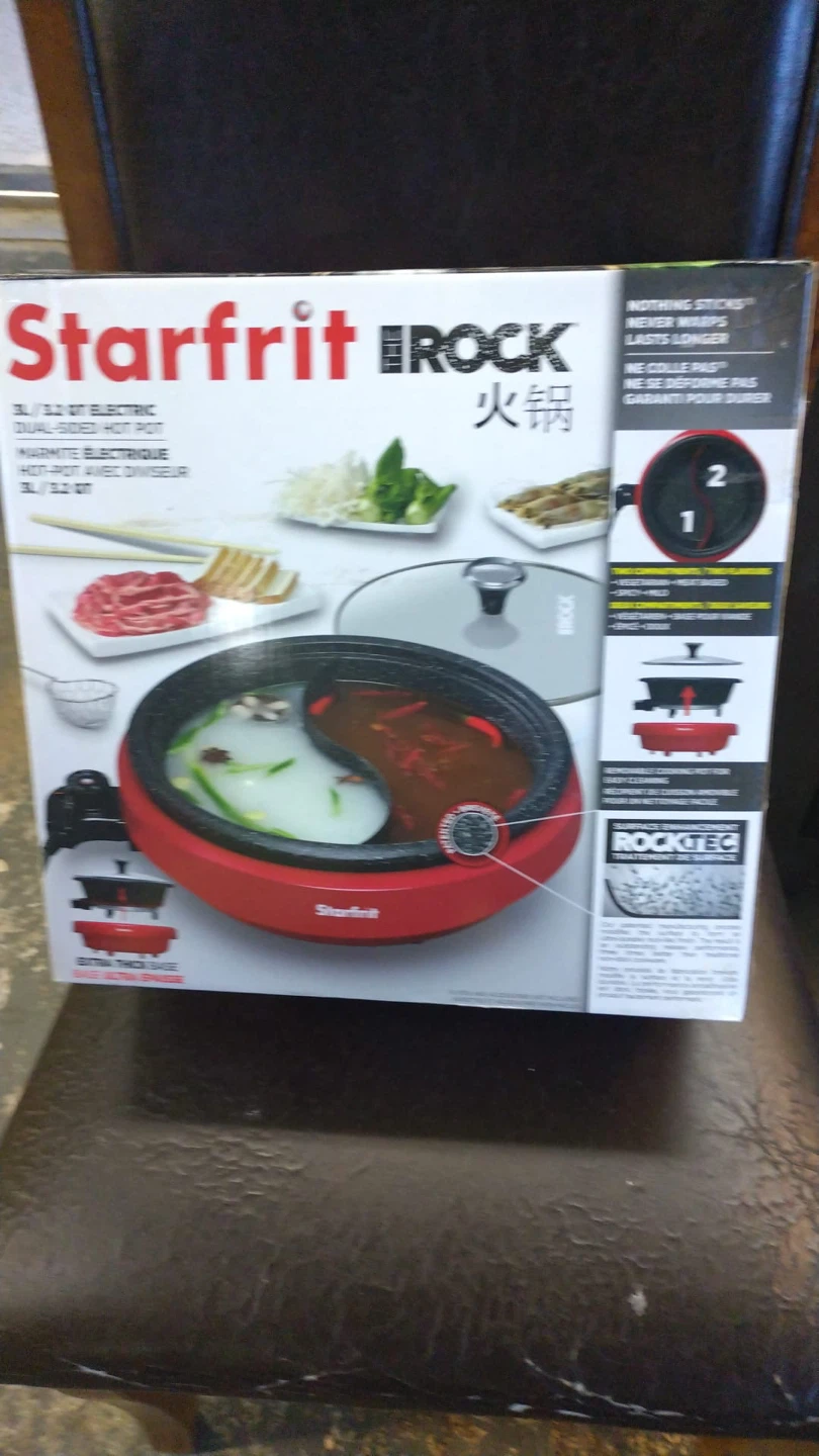 Starfrit Electric Dual-Sided Hot Pot - photo 3
