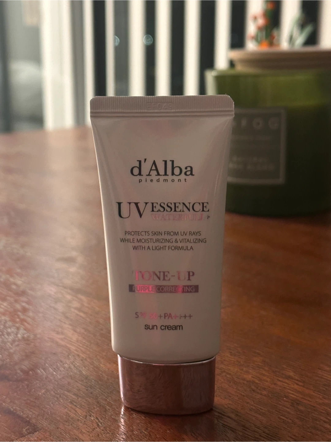 d'Alba UV Essence Waterfull Tone-Up Sun Cream