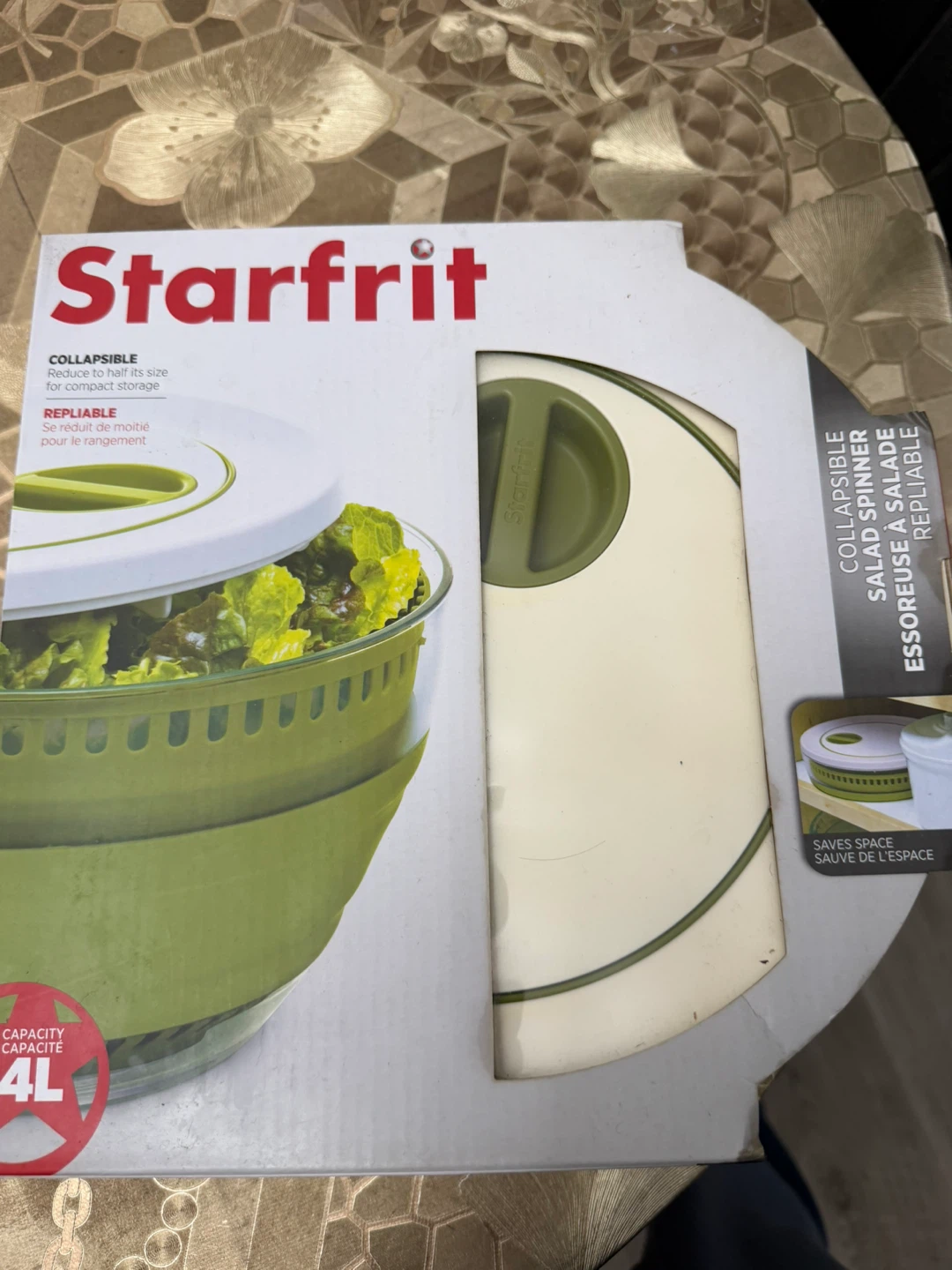 Starfrit Collapsible Salad Spinner