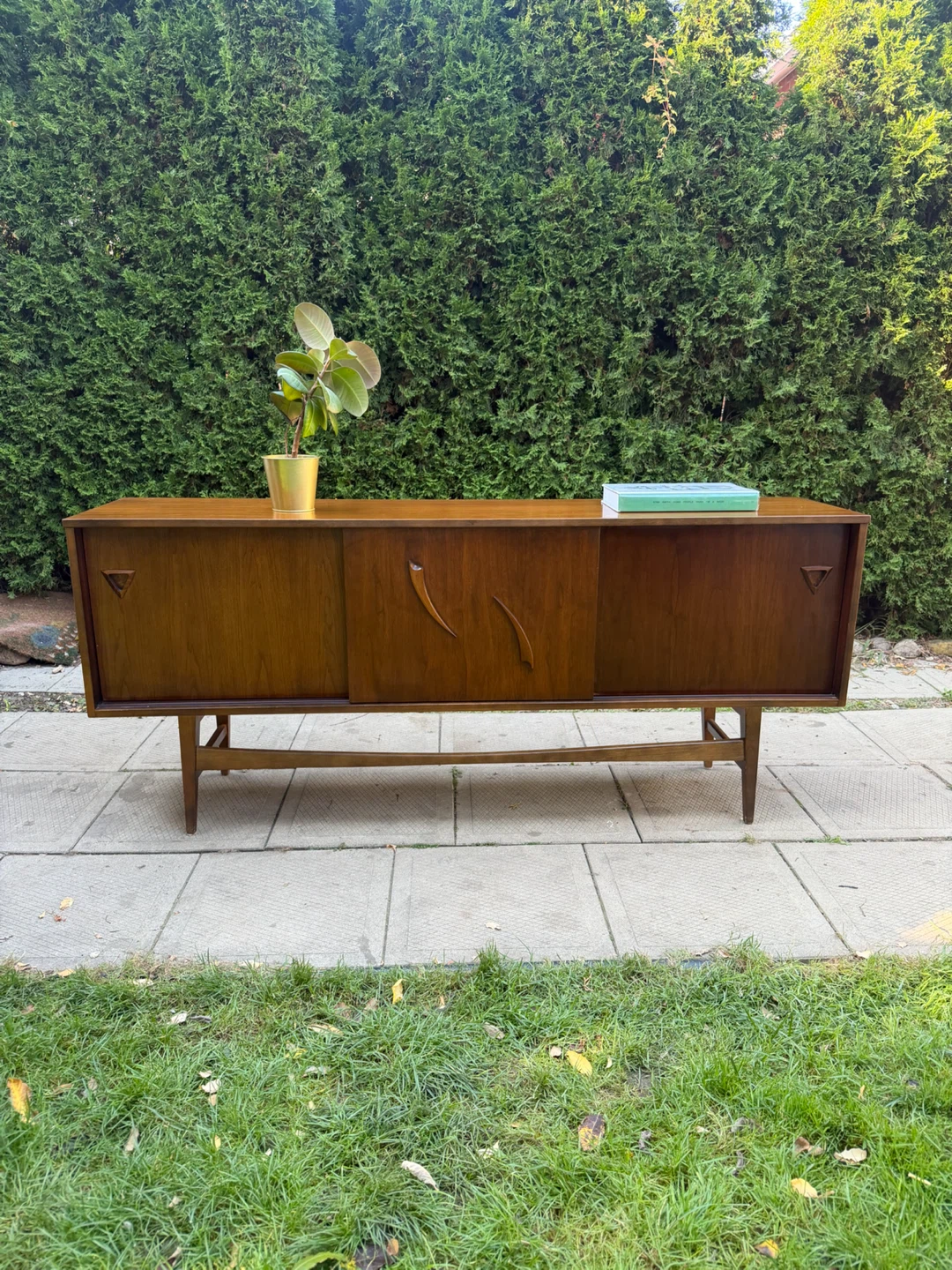 MCM Walnut Credenza - photo 2