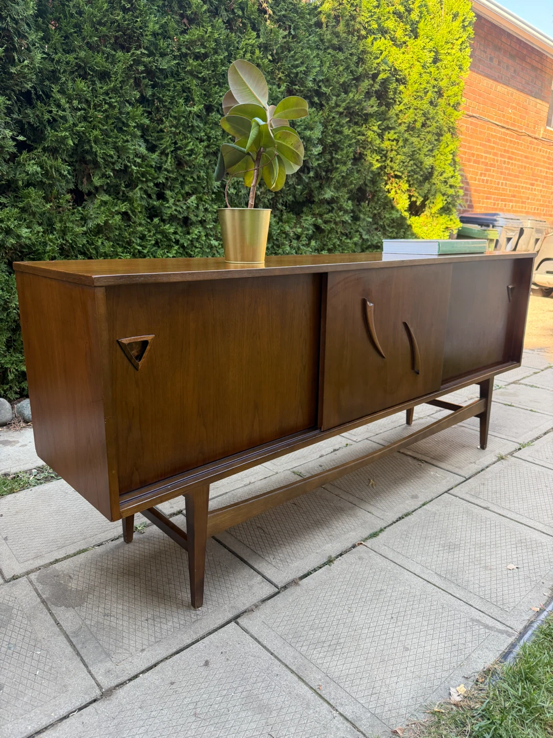 MCM Walnut Credenza - photo 3