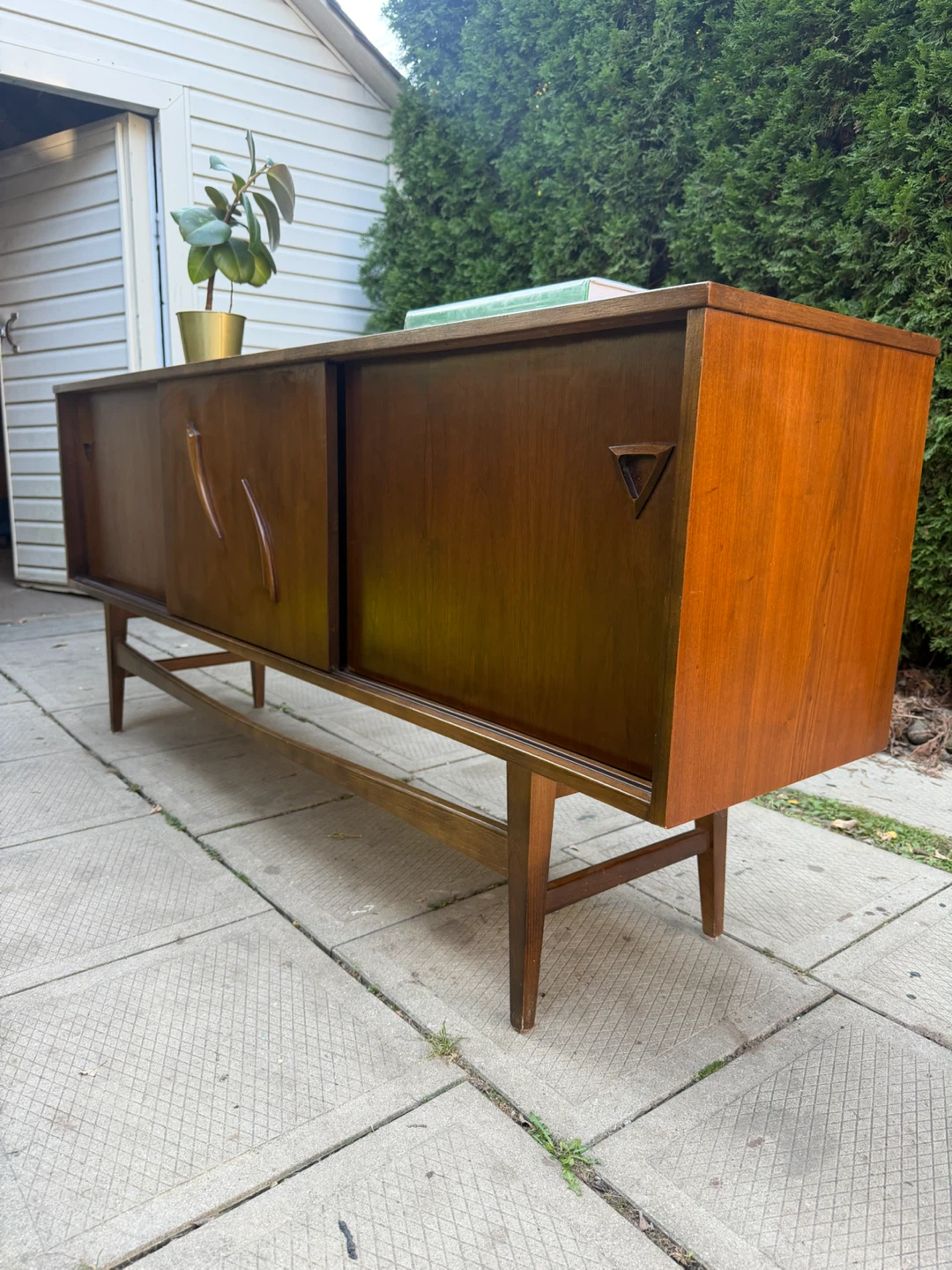 MCM Walnut Credenza - photo 4