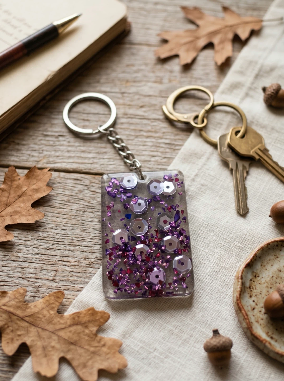 Handmade Resin Keychains - photo 2