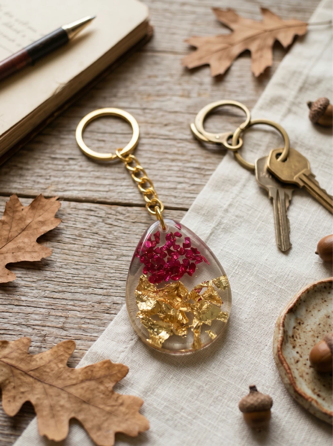 Handmade Resin Keychains - photo 5