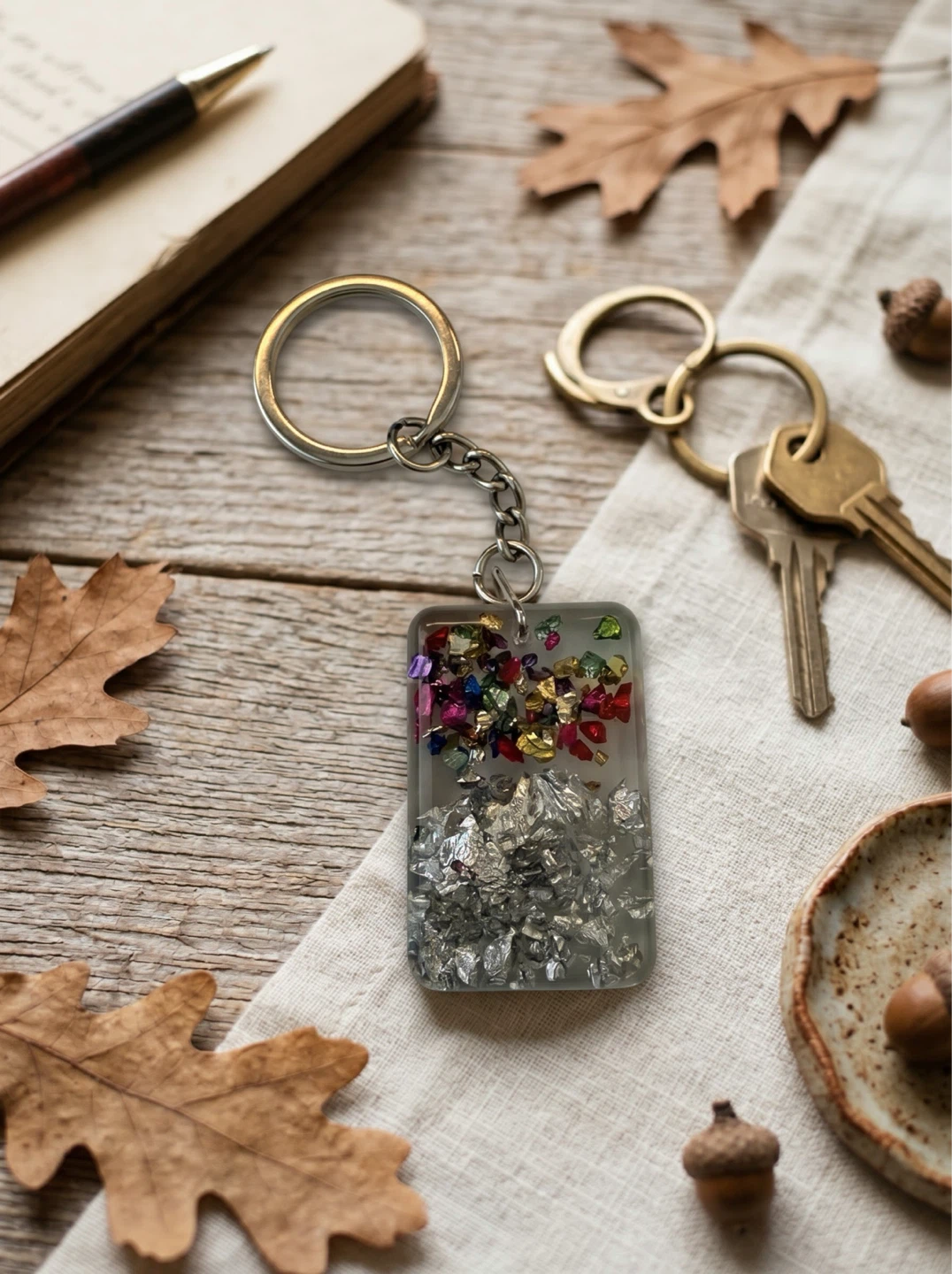 Handmade Resin Keychains - photo 3