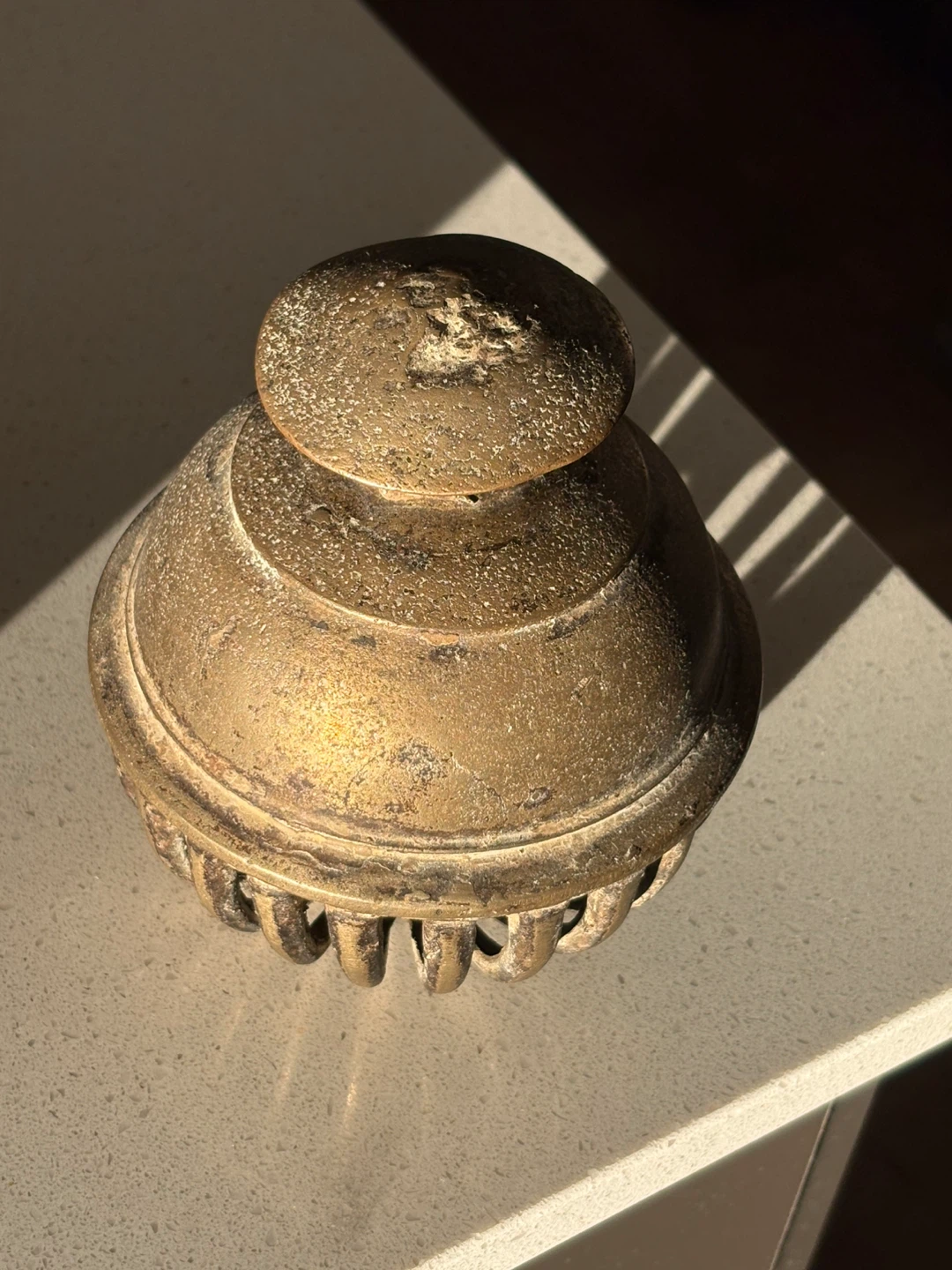 Antique Elephant Claw Bell - cloche pour éléphant - photo 4