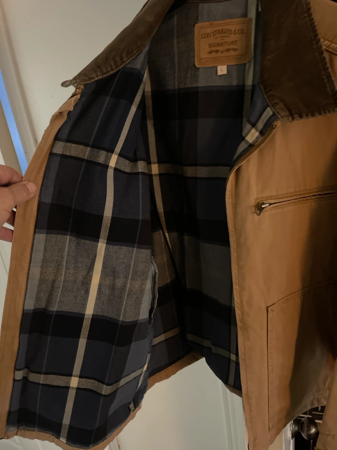 Levi Strauss & Co. Signature Plaid-Lined Jacket - photo 2