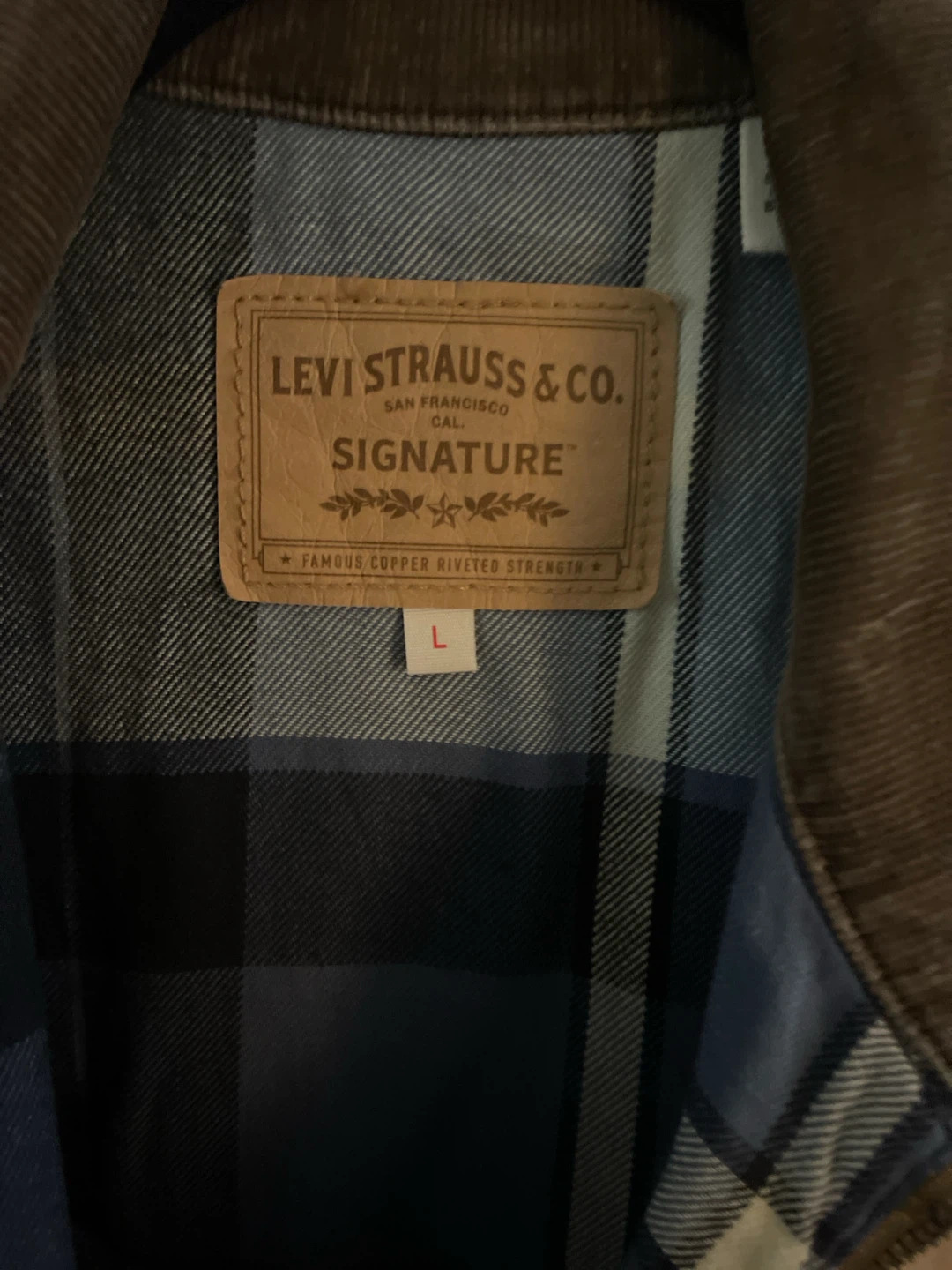 Levi Strauss & Co. Signature Plaid-Lined Jacket - photo 3