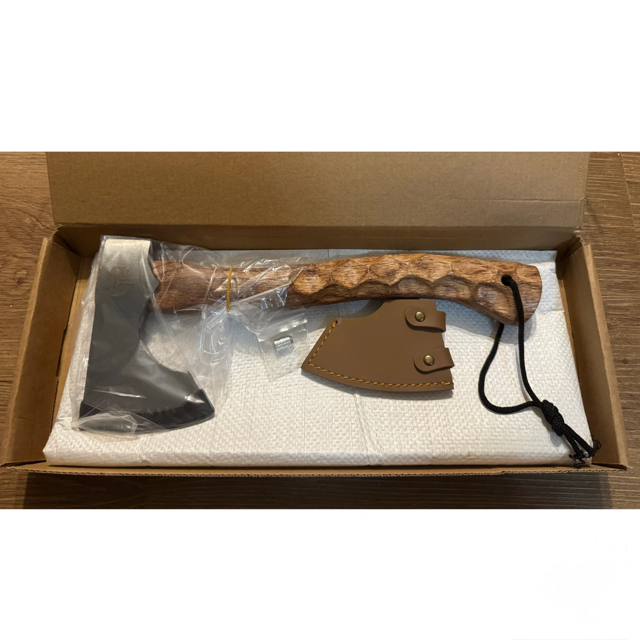 Brand new Camping Hatchet 13.4 Inch Hand Forged Wood - photo 2