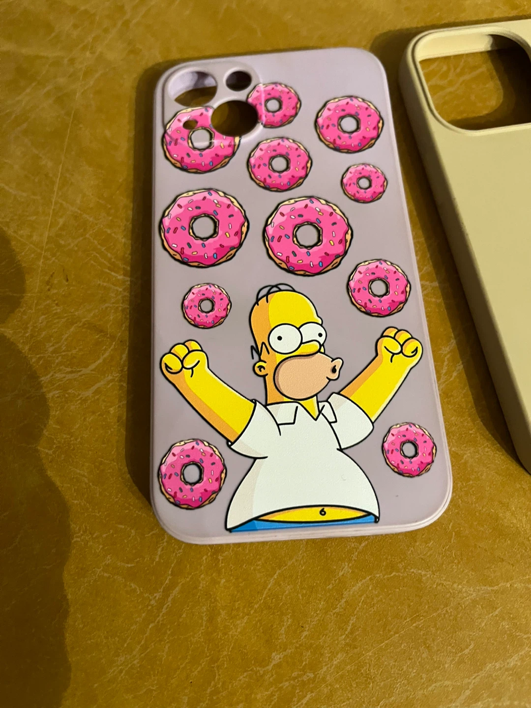 Two iPhone 13 cases, one Simpsons themed - photo 2
