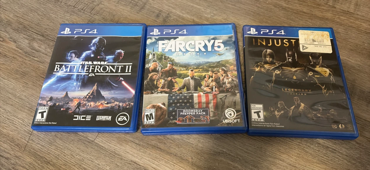 Set of 3 PlayStation 4 Games