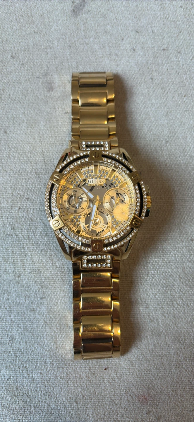 Gold Guess Watch
