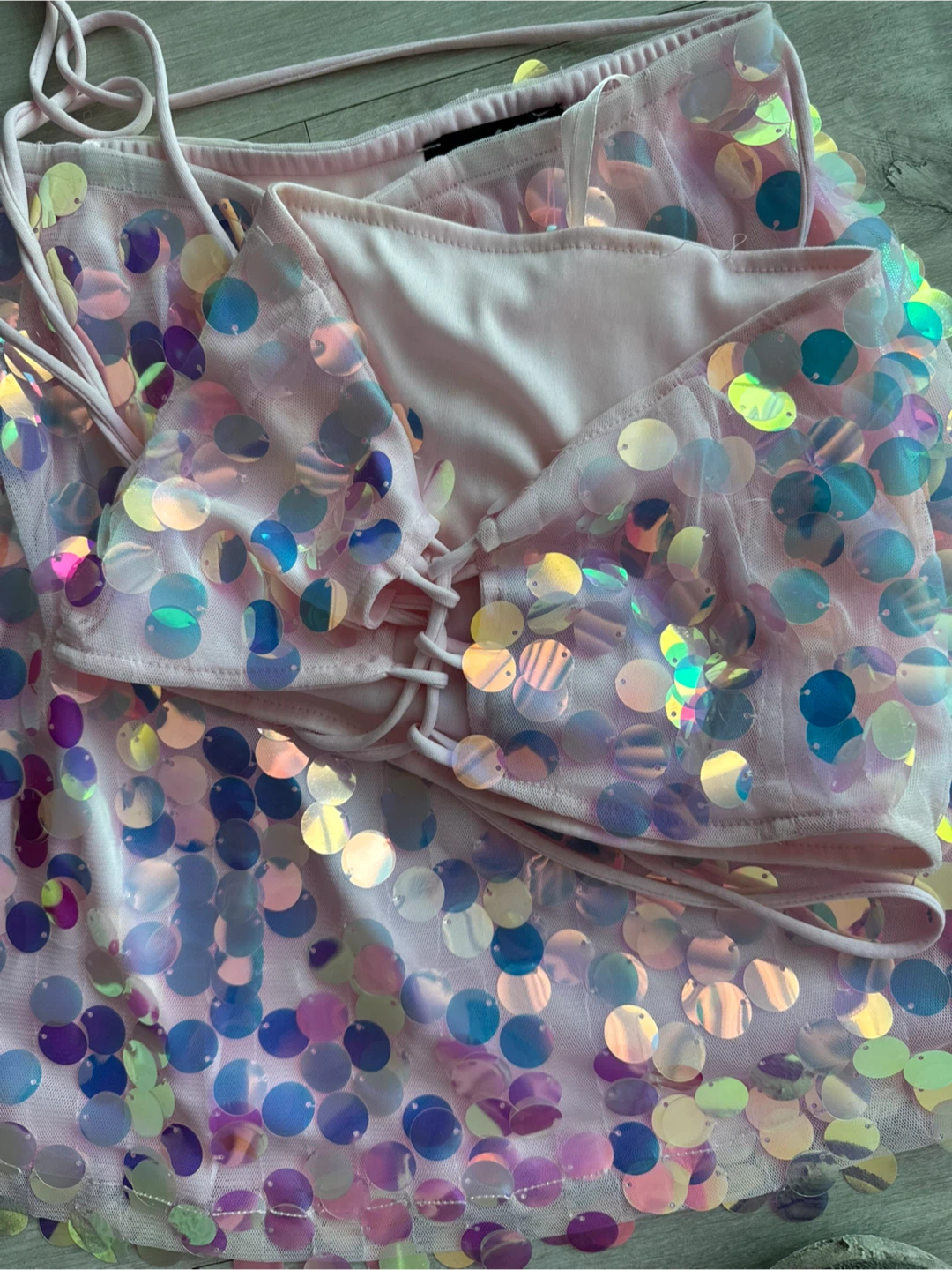 Motel Rocks Sequin Two-Piece Set - photo 2