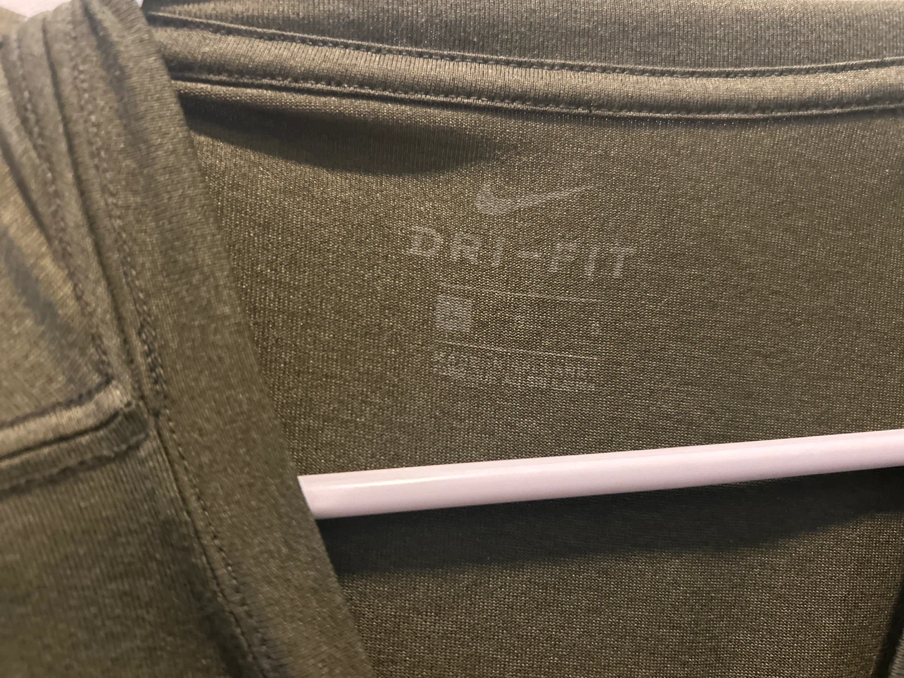 Nike Dri-FIT Olive T-Shirt - photo 3