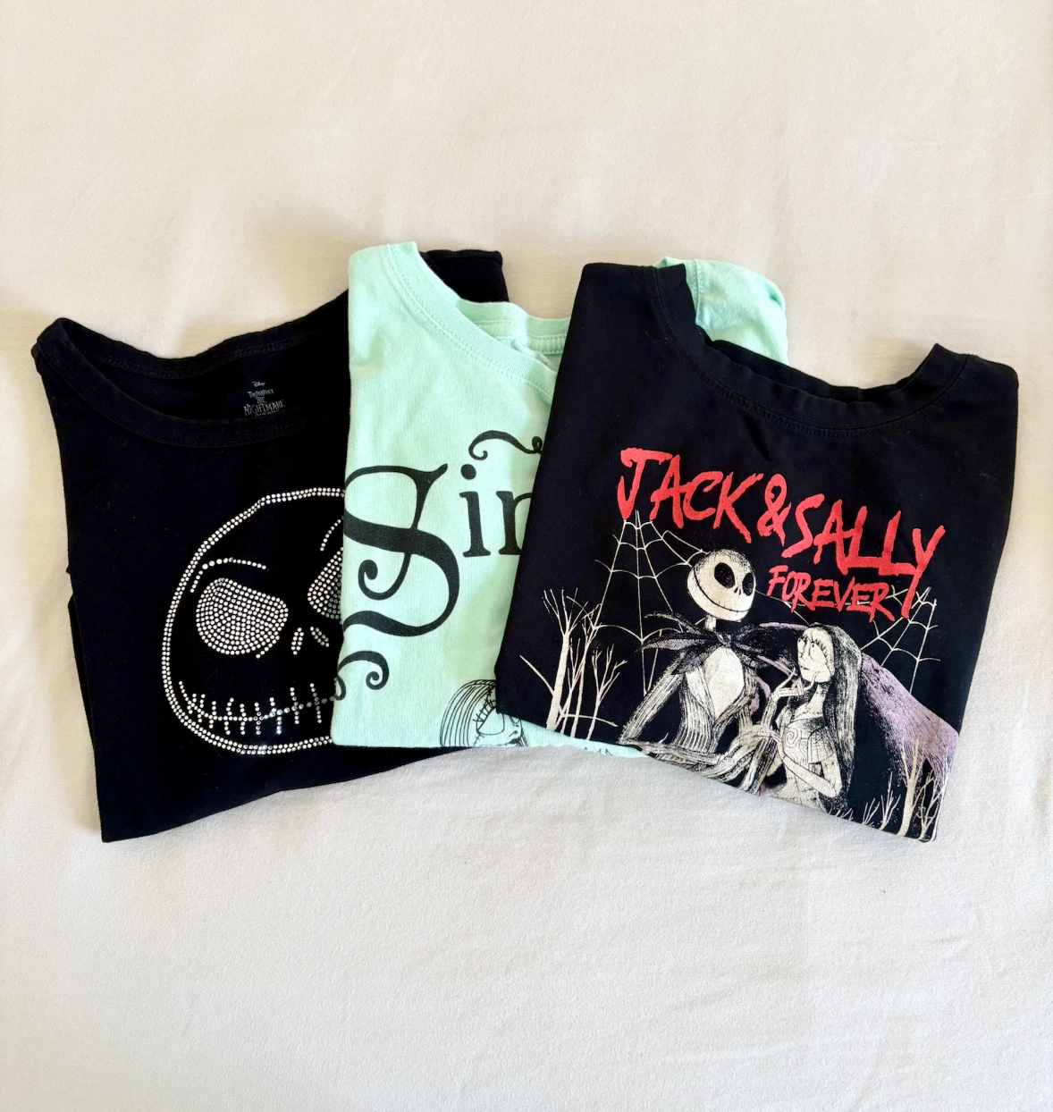 Nightmare Before Christmas T-Shirts Set