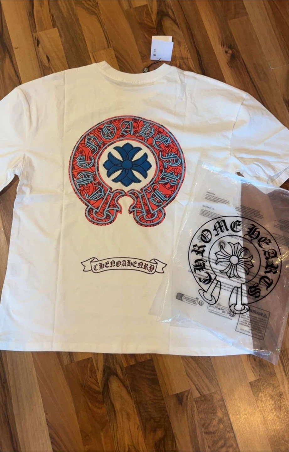 Chrome Hearts White Graphic T-Shirt
