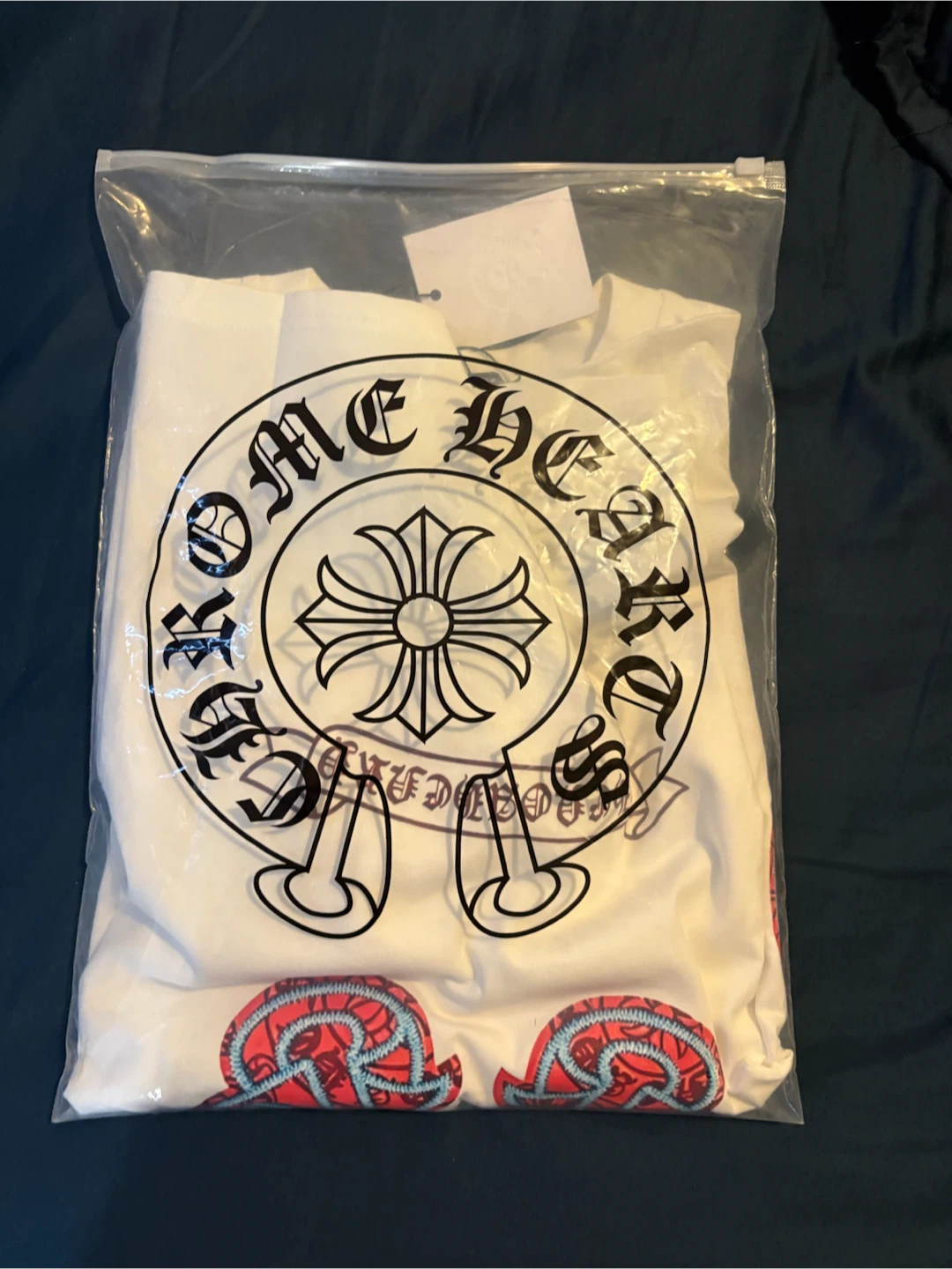 Chrome Hearts White Graphic T-Shirt - photo 3