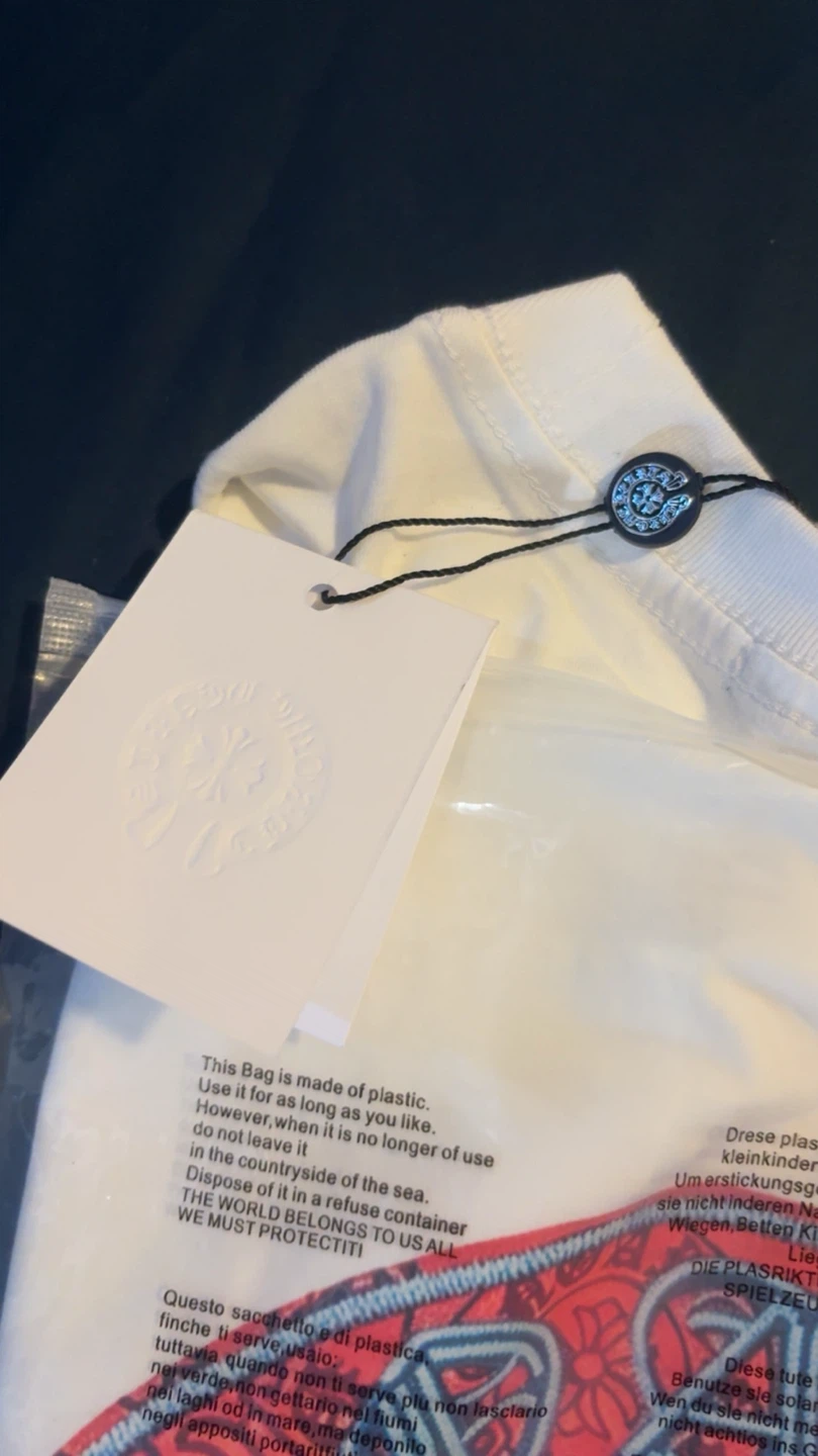 Chrome Hearts White Graphic T-Shirt - photo 4