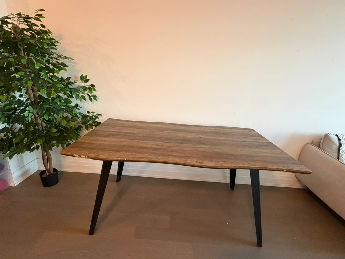 Mid-Century Modern Dining Table 160cm