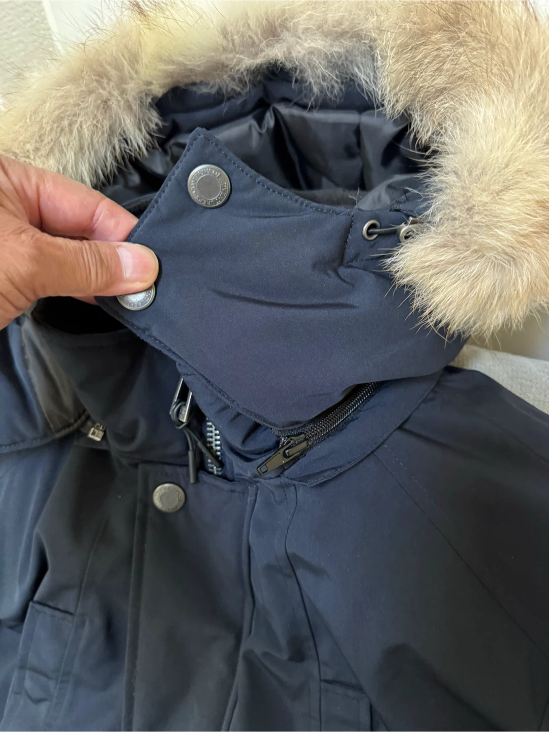 MOOSE KNUCKLES ORIGINAL 3Q DOWN JACKET , removable Shearling - photo 2
