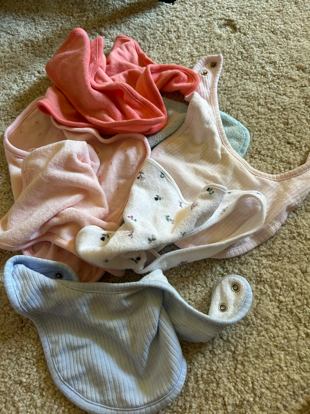 Assorted Baby Bibs and Burp Cloths - photo 3