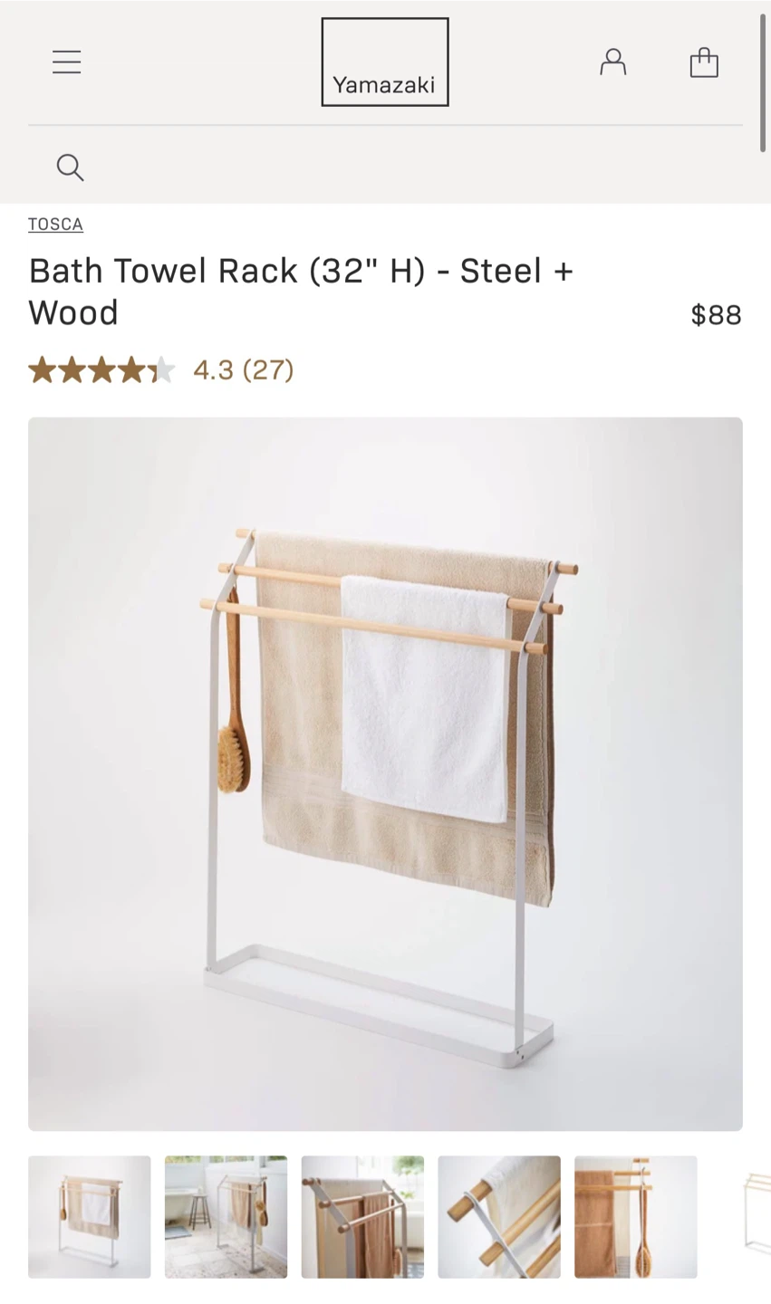 Yamazaki towel rack - photo 2