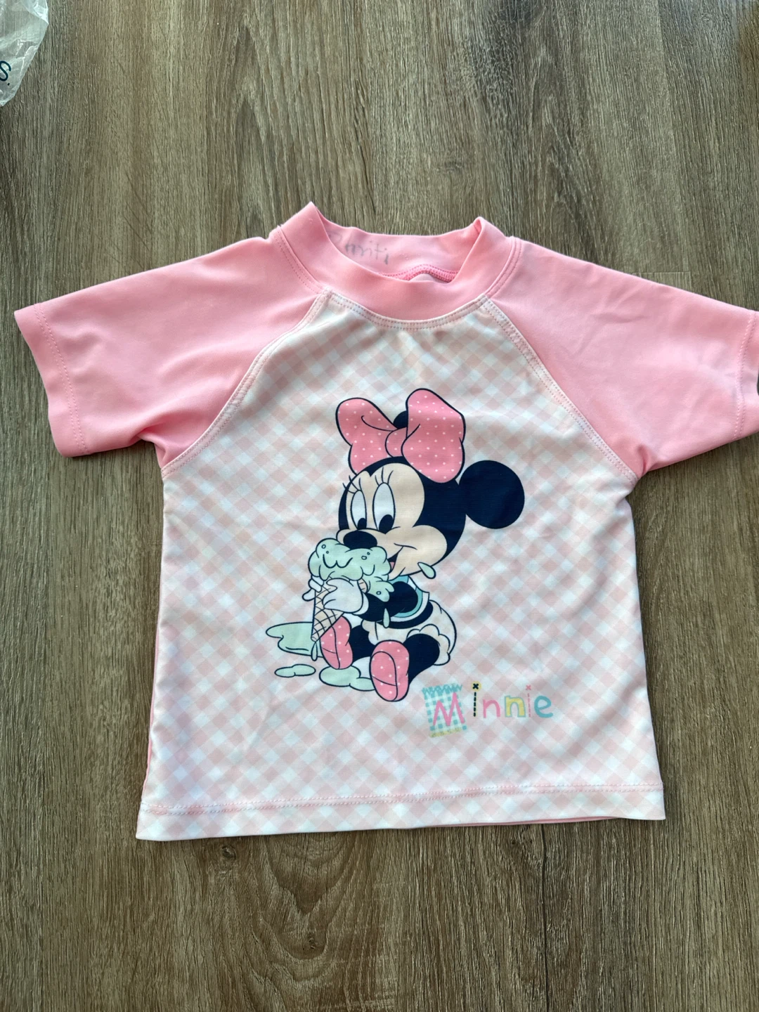 Minnie Mouse Swim Top and Unicorn Puddle Jumper