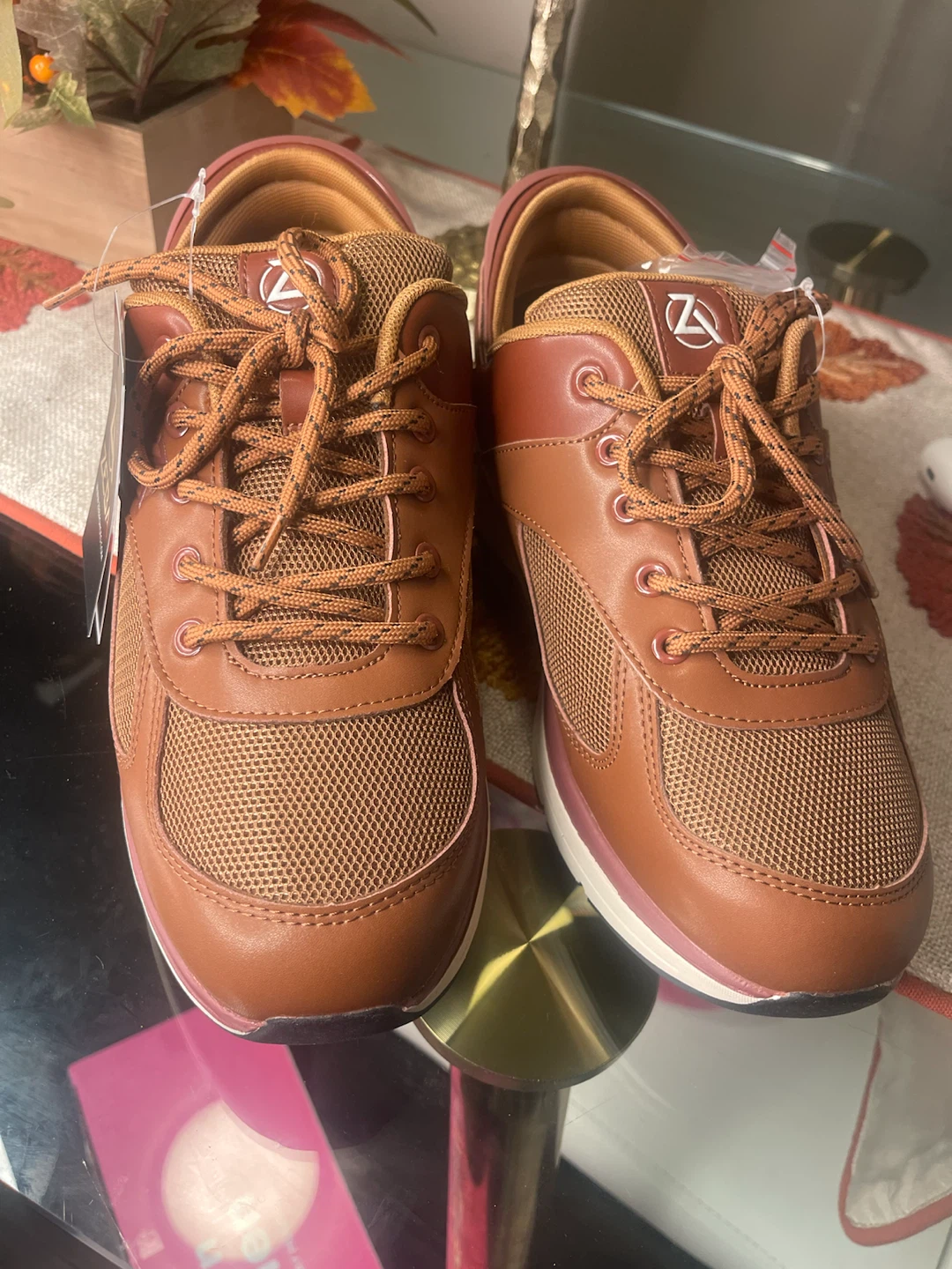 Zeba Brown Hands-Free Sneakers - photo 3