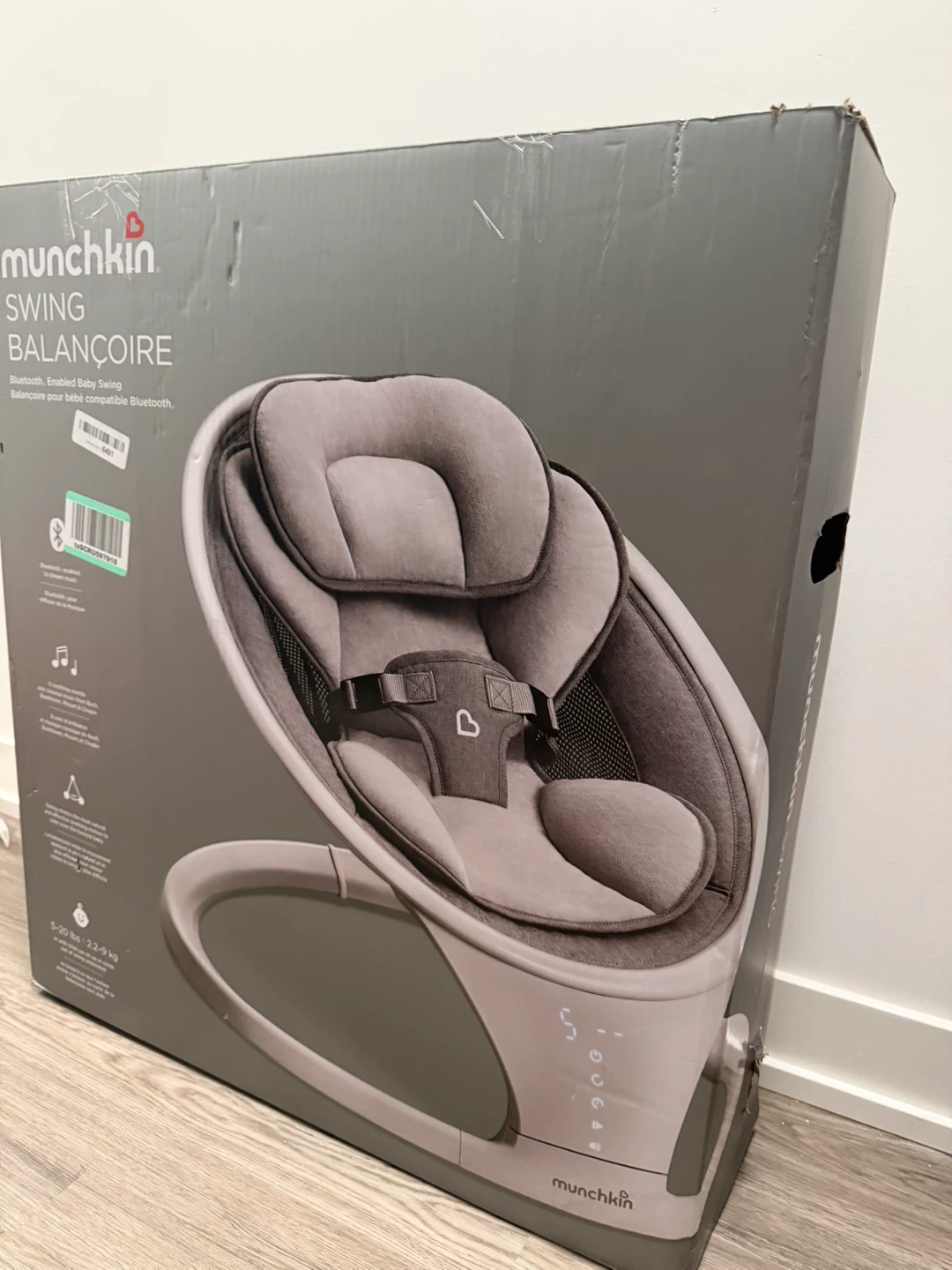 Munchkin Bluetooth Enabled Baby Swing