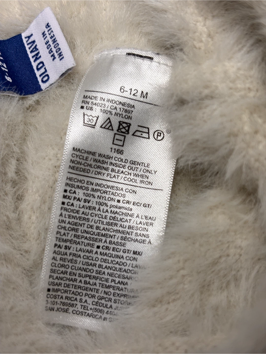 Old Navy Fuzzy Leggings sz6-12 months - photo 3