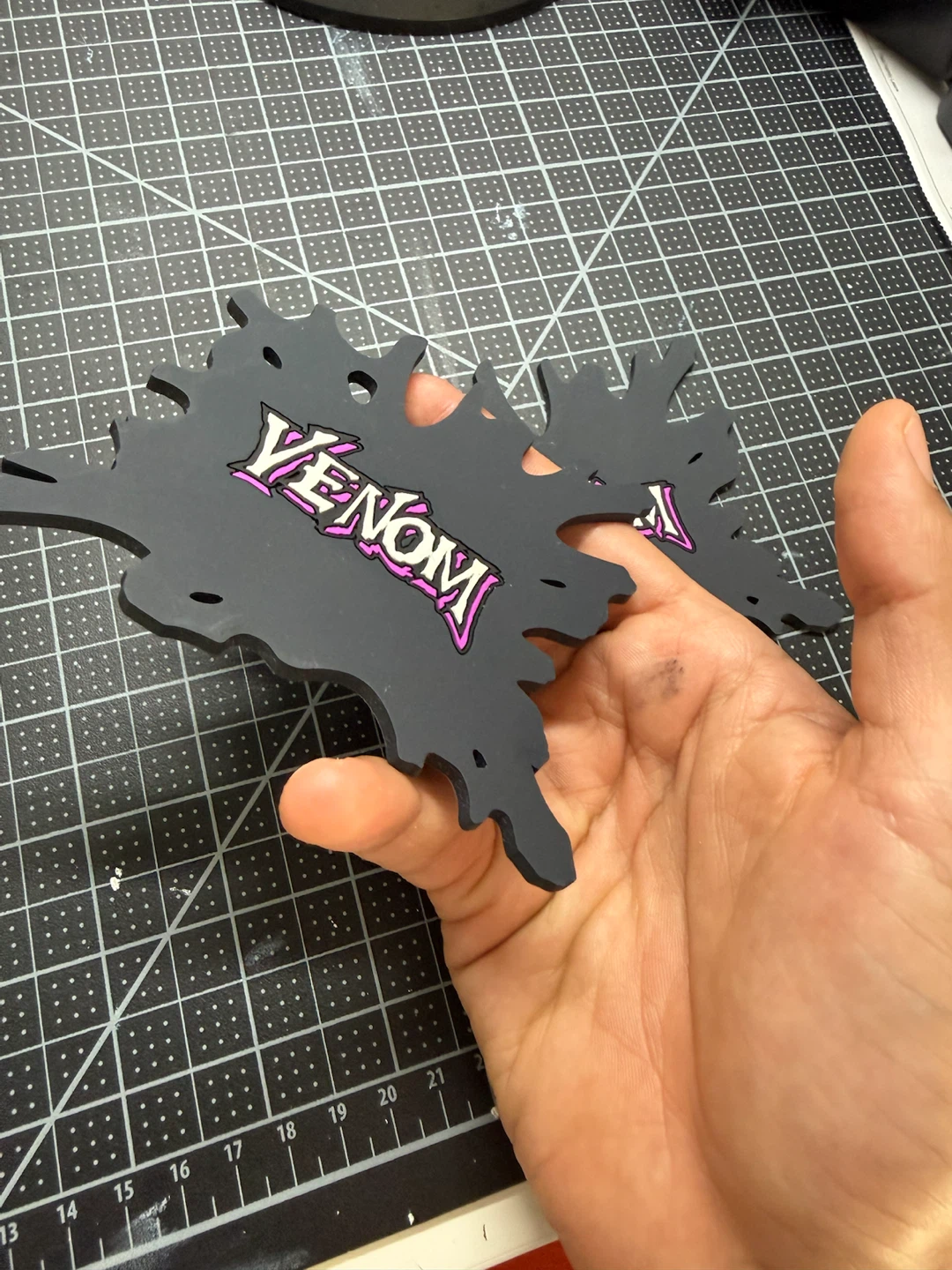 Set of 2 Marvel Venom Coasters - photo 2