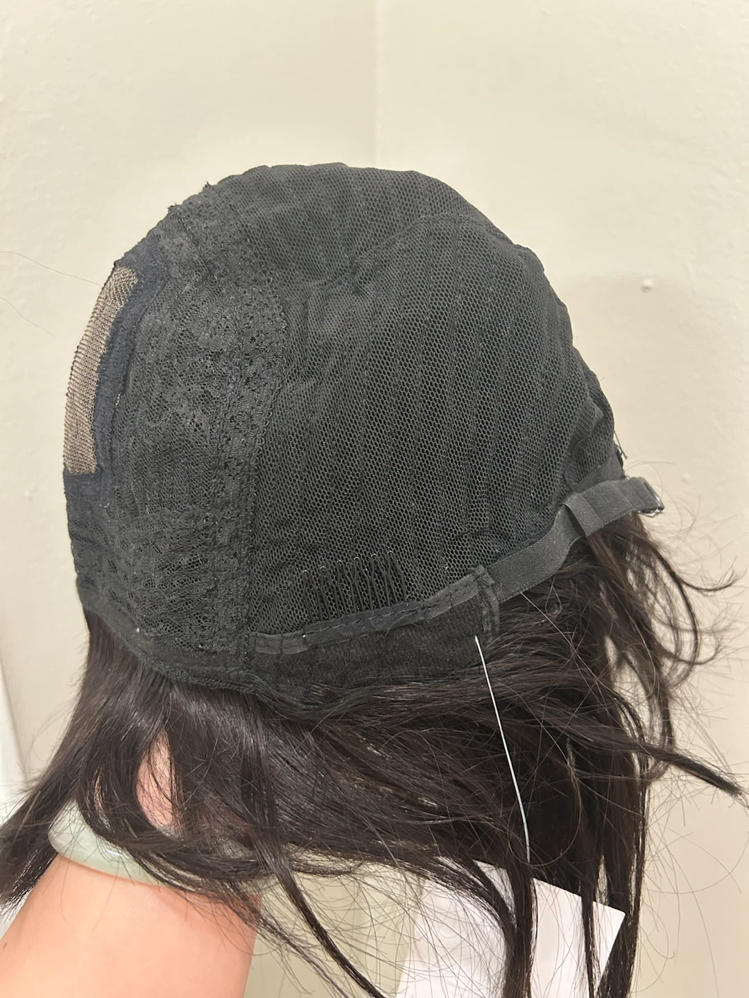 NEW 100% Human Hair Wig - 10" Black Lace Bob with Bangs - photo 4