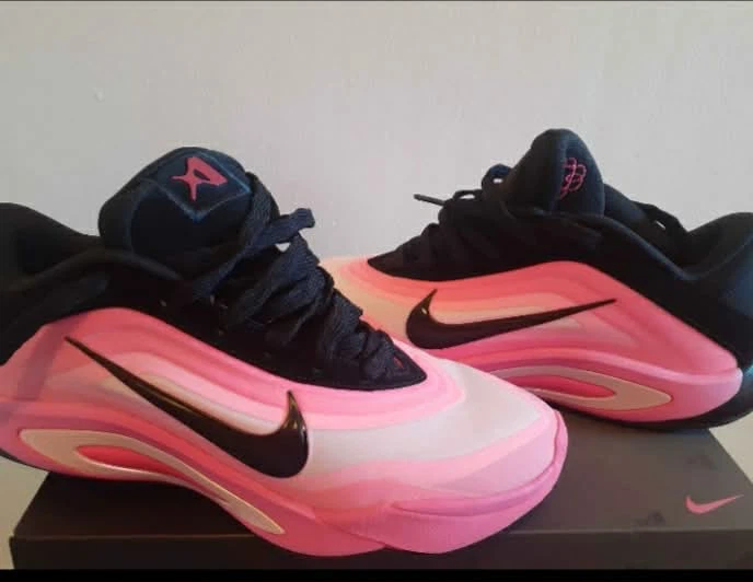Nike A'One Black Hyper Pink Sneakers - photo 2