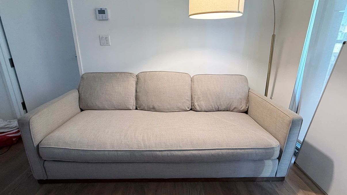 Bobbi 87” Linen Sofa - photo 3