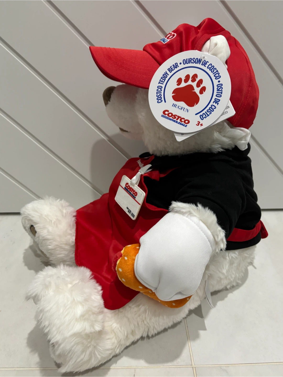 LIMTED ! COSTCO FOOD COURT BEAR, COSTCO TEDDY BEAR 24” PLUSH NEW - photo 4