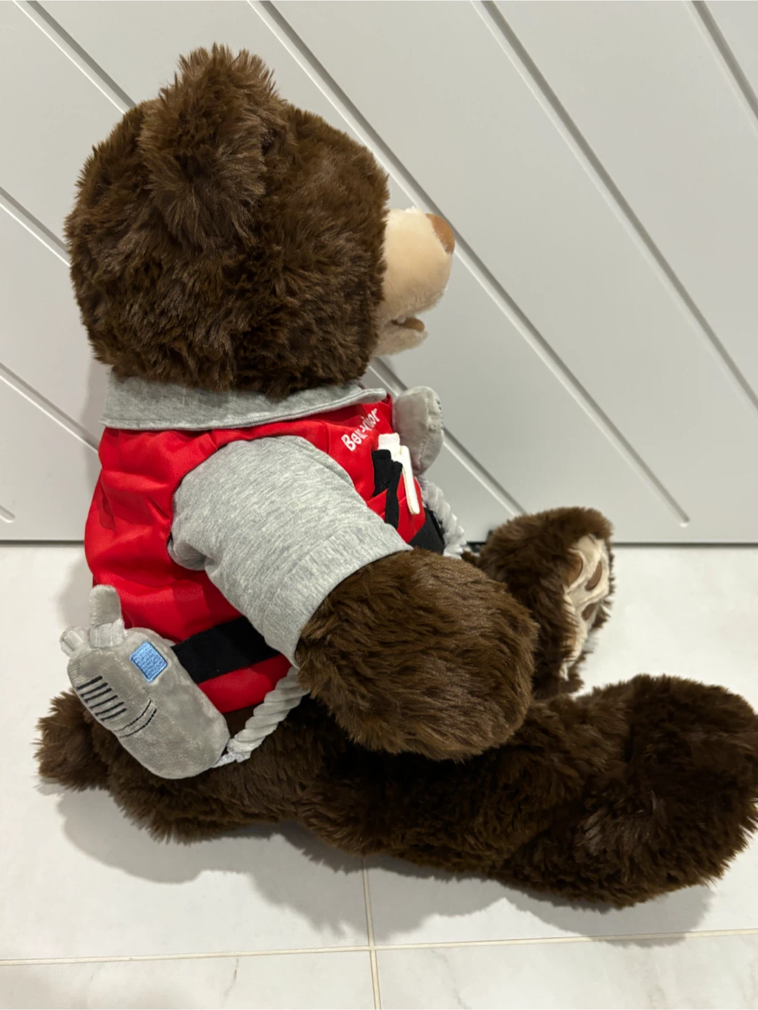 LIMTED ! COSTCO TEDDY BEAR-VISOR, 24” PLUSH NEW WITH TAGS - photo 4