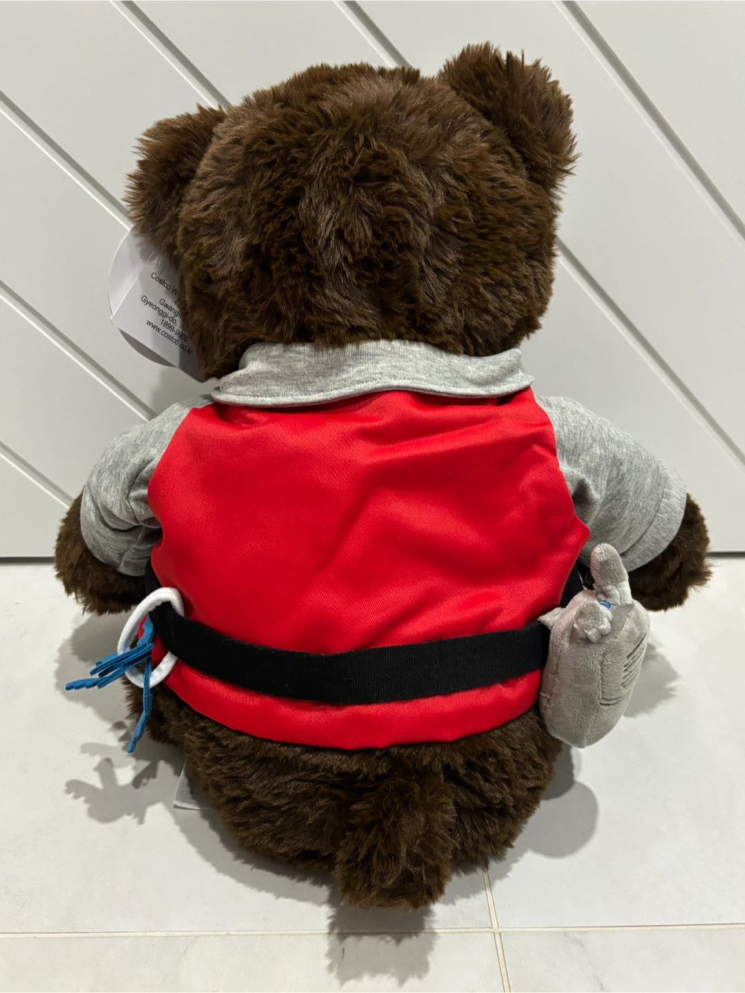 LIMTED ! COSTCO TEDDY BEAR-VISOR, 24” PLUSH NEW WITH TAGS - photo 5
